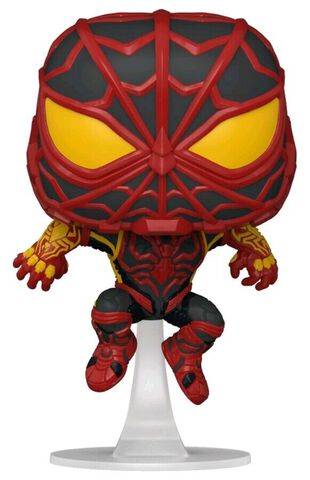 Figurine Funko Pop! N°766 - Spider-man Miles Morales - S.t.r.i.k.e. Suit